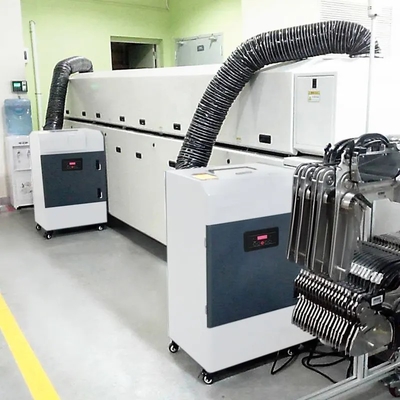 Extrator dental das emanações do laser da máquina de gravação para o filtro em caixa do corte do plasma