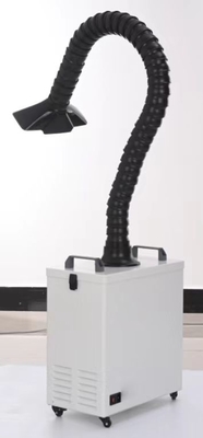 Extractor de fumaça de solda para marcação a laser de CO2 com controlo remoto e ecrã