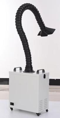 Extractor de fumaça de solda para marcação a laser de CO2 com controlo remoto e ecrã
