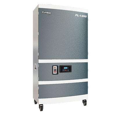 Extrator móvel das emanações de Fumego 900W com controlo a distância