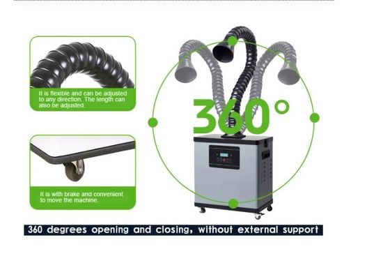 extrator móvel das emanações de solda 110V