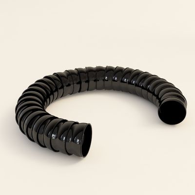 mangueira preta da extração das emanações de solda dos acessórios do extrator das emanações de 75mm