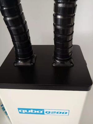purificador do ar do salão de beleza do braço ROHS do extrator dois das emanações do salão de beleza do prego 150w