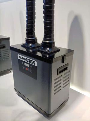 Extrator de pouco peso das emanações da solda 200W com os braços da sução dobro
