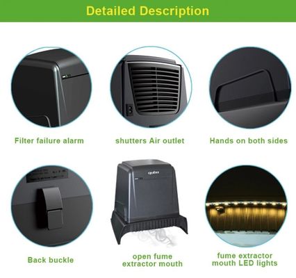 extrator de 5800r/Min Desktop Mini Solder Fume