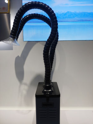 coletor de solda do fumo de 4500r/Min 200W com os braços da sução dobro