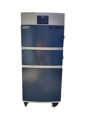 extrator 750 M3/H das emanações do laser 700W com sistema de sopro traseiro do pulso
