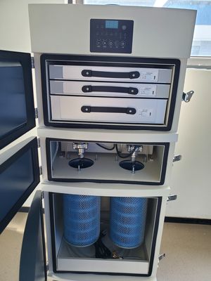 extrator 750 M3/H das emanações do laser 700W com sistema de sopro traseiro do pulso