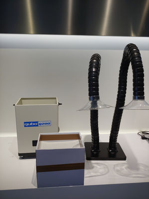 Extrator de solda das emanações do laser do braço 2*143 M3/H da sução dobro