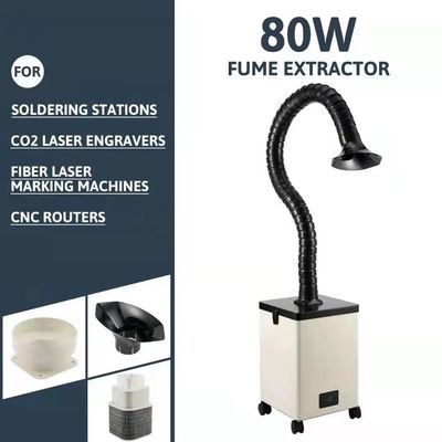 Extrator de solda 70W das emanações da estação do controle do microcomputador para o cabeleireiro