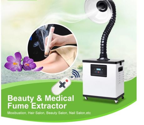 Extrator 330 W de Chip Control Hair Salon Fume do microcomputador