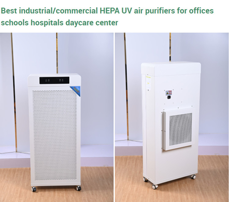 Purificador UV 65db portátil do ar da categoria médica com filtro de HEPA