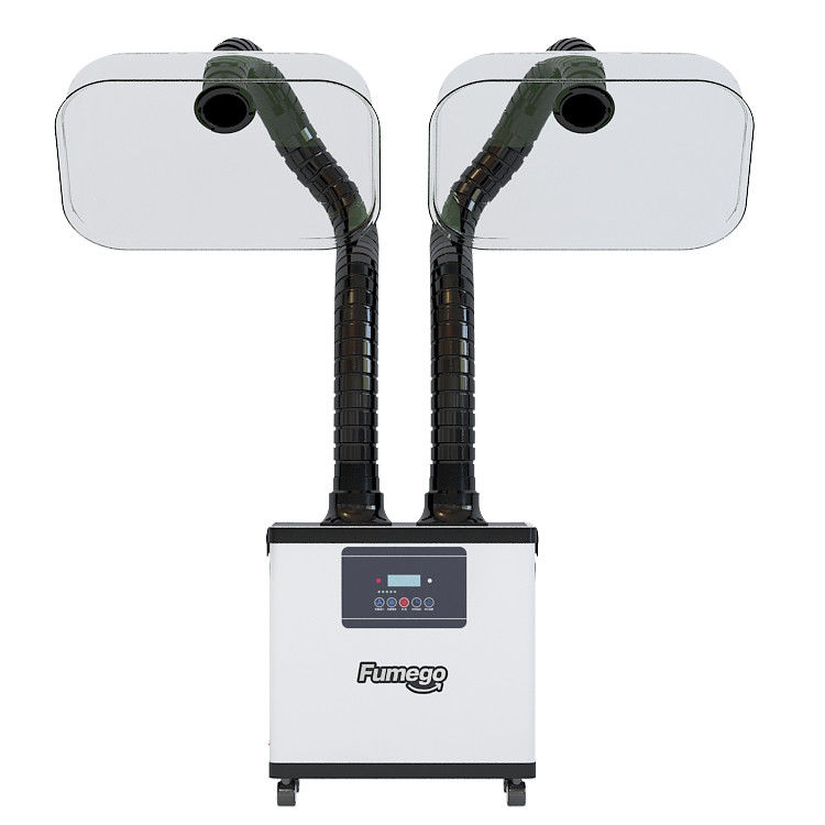 extrator das emanações 120W para o salão de beleza Moxibustion do prego com os filtros eficientes altos de 3 camadas